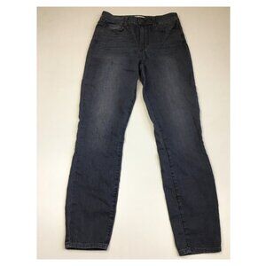 PAIGE Premium Denim Greyce Wash HOXTON Ankle 5 Pocket Logo Hardware Jeans